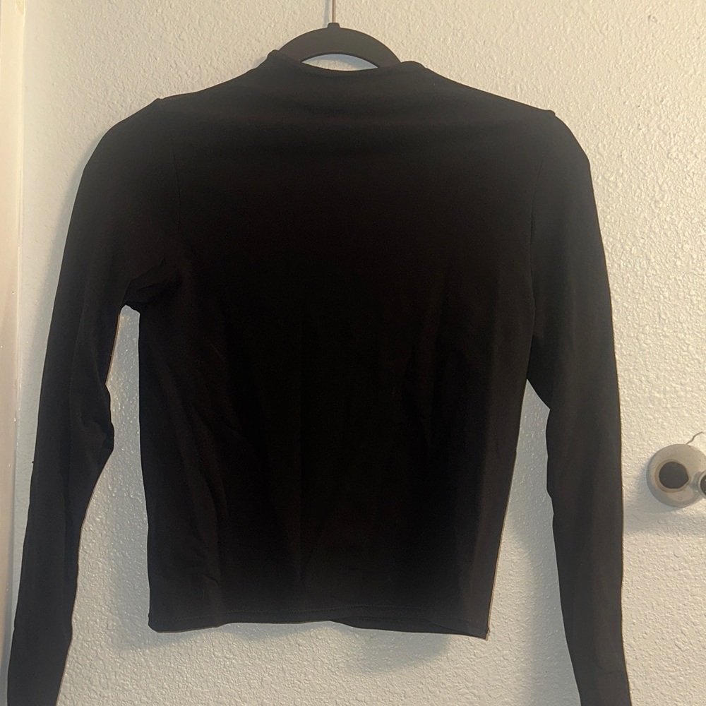 Fabletics Black Long Sleeve Top